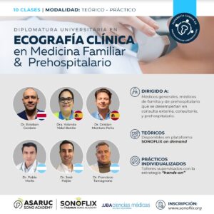 Ecografía Clínica en Medicina Familiar & Prehospitalario OD