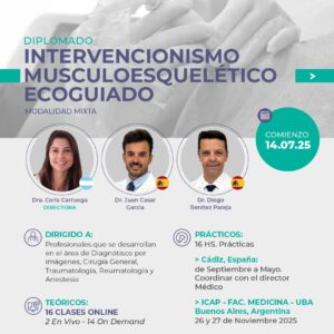 Diplomado en Intervencionismo Musculoesquelético Ecoguiado