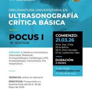 POCUS I – Ultrasonografía crítica básica (16.ª edición)