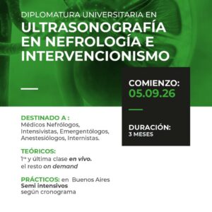 Diplomatura Universitaria en Ultrasonografía en Nefrología e Intervencionismo 4.ª Edición