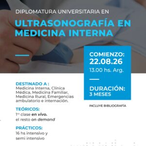 Diplomatura en Ultrasonografía en Medicina Interna (2.ª edición)